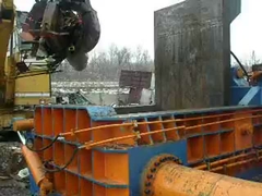 Máy nén kim loại công nghiệp an toàn và hiệu quả cao cho tái chế