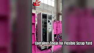 Máy cắt container Q43W-4000 | Thiết bị bãi phế liệu linh hoạt