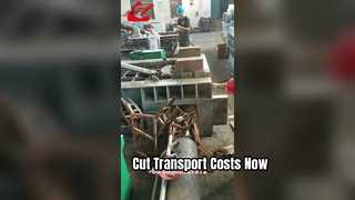 Máy nén kim loại thủy lực