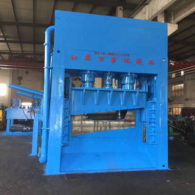 8000kN Hydraulic Gantry Shear With Air Cooling System For Steel Scrap Processing And Heavy Metal Recycling Plants