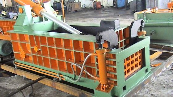 High Density 160Ton Hydraulic Metal Baler Scrap Compaction Solution 22kw For Efficient Recycling