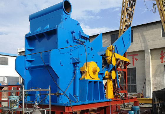 Electric Customizable Solution Industrial Metal Shredder Low Noise