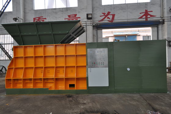 Air cooling Container Scrap Shear for Heavy Ferrous Scrap Processing
