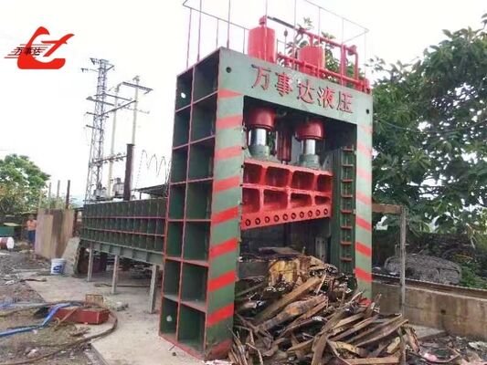 Practical 630ton Heavy Scrap Cutting Machine 45KW*5 For Daily Recycling Operations