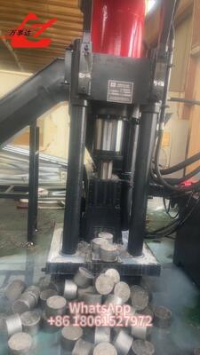 High-Efficiency Y83-3150 Hydraulic Scrap Metal Briquetting Press With 3150kN Nominal Force And 125×(50-60)Mm Briquette Size