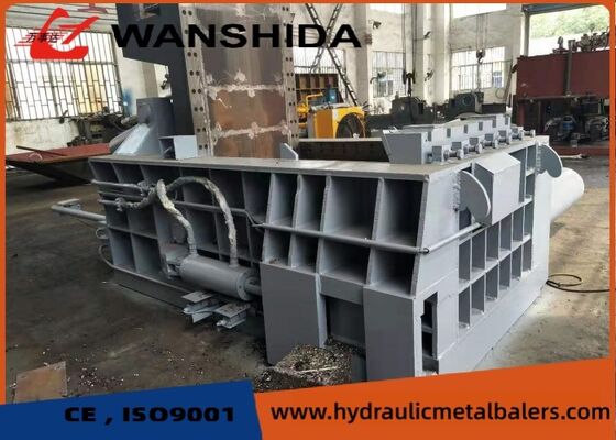 Scrap Metal Baler For Reducing Transport Cost And Increasing Bale Density 1600kN Hydraulic Baling Machine