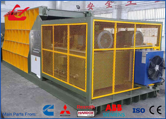 Air cooling Container Scrap Shear for Heavy Ferrous Scrap Processing
