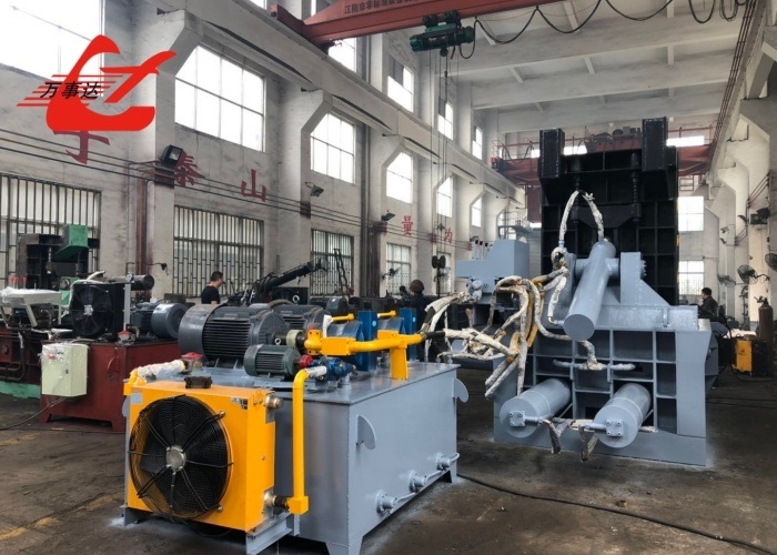 Hydraulic 125ton Aluminum Scrap Baler For Recycling Yard