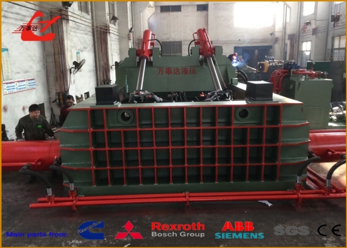 315Ton Steel Scrap Recycling Machine Turn-Out Hydraulic Scrap Metal Baler for Industrial Recycling