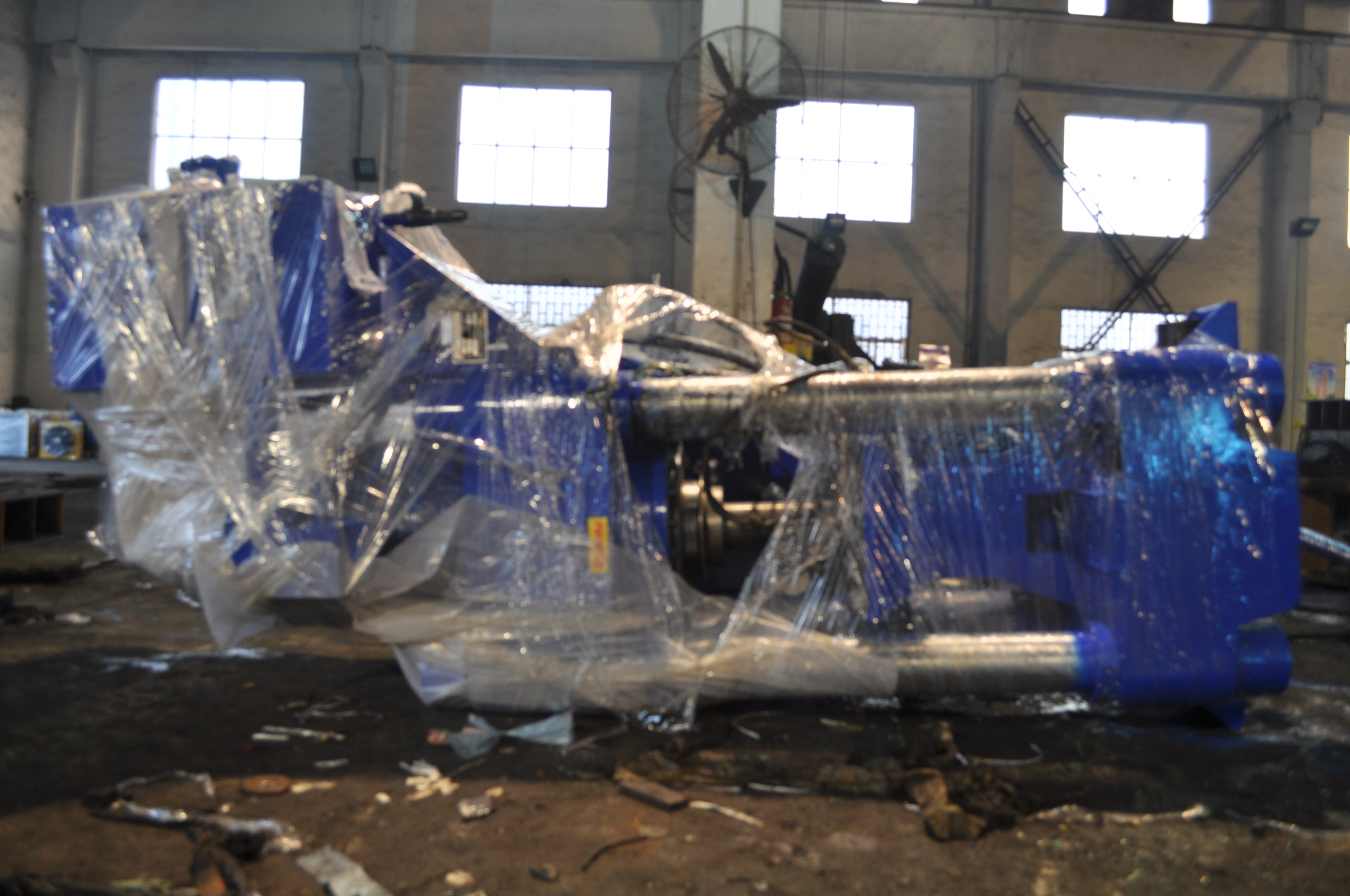 3150kN Cast Iron Briquetting Press 22KW for Foundry Recycling and Furnace Charging Applications