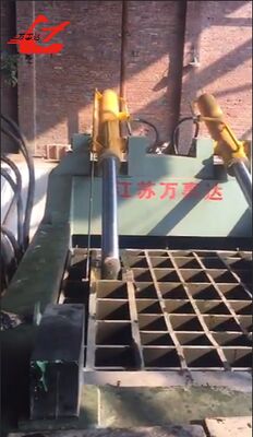 Công suất nặng 60kW Máy baler kim loại phế liệu thủy lực 2500 KN lực cho tái chế thép và thép