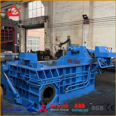 Máy nén kim loại thủy lực nén hiệu quả cho tái chế phế liệu hạng nặng với điều khiển PLC