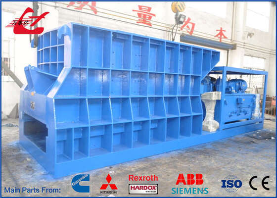 Máy cắt thùng chứa hạng nặng để xử lý phế liệu lớn với lực cắt 5000kN