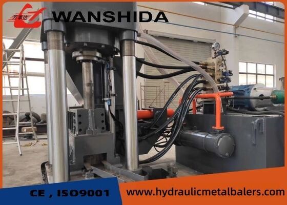 Tăng hiệu quả cao Y83-3150 Máy in bông kim loại phế liệu thủy lực với lực danh nghĩa 3150kN Và 125 × ((50-60) Mmm Kích thước bông